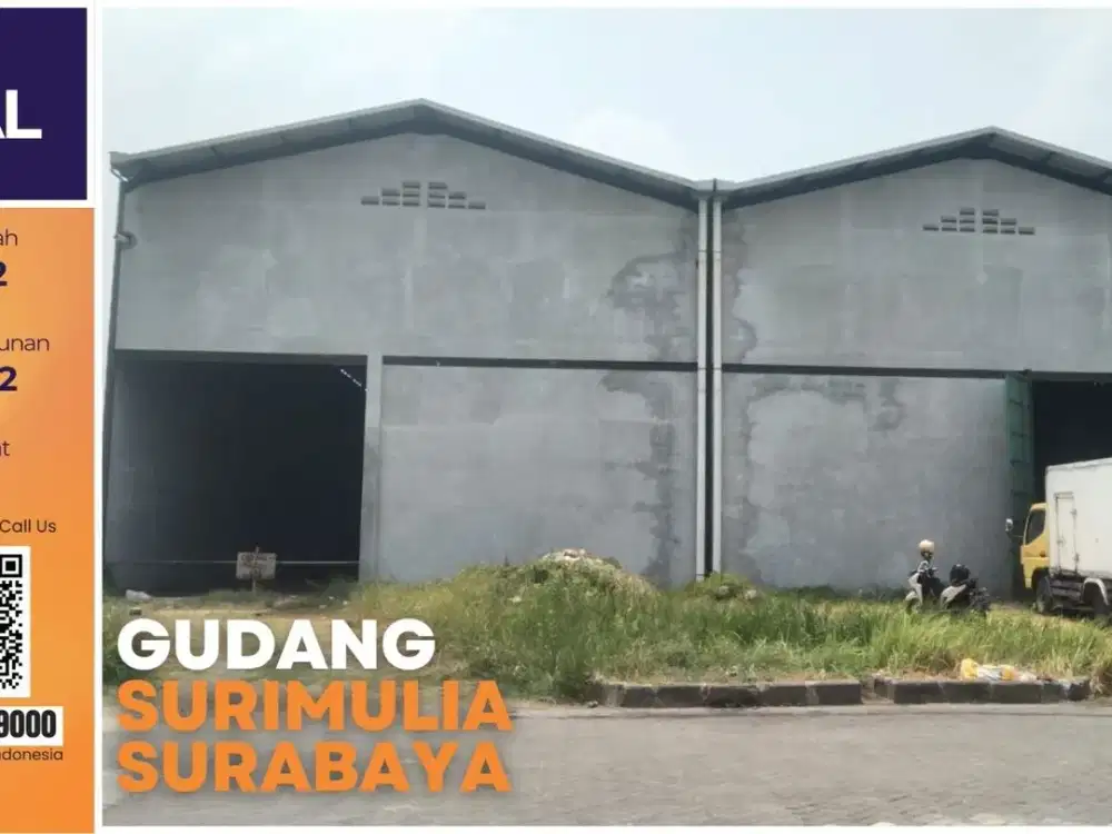 Gudang Industri Siap Pakai Surimulia – Akses Cepat ke Tol Tandes & Pelabuhan Tanjung Perak