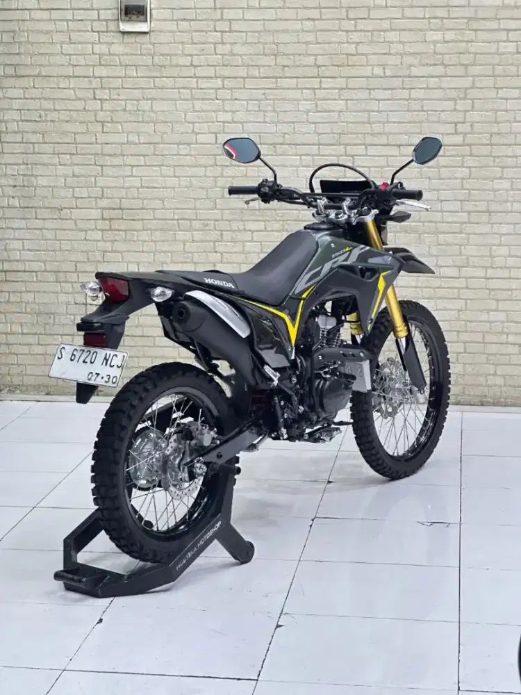 ODO 1RB PERAK‼️ Honda CRF 150L 2025 Green Likenew - Mustika