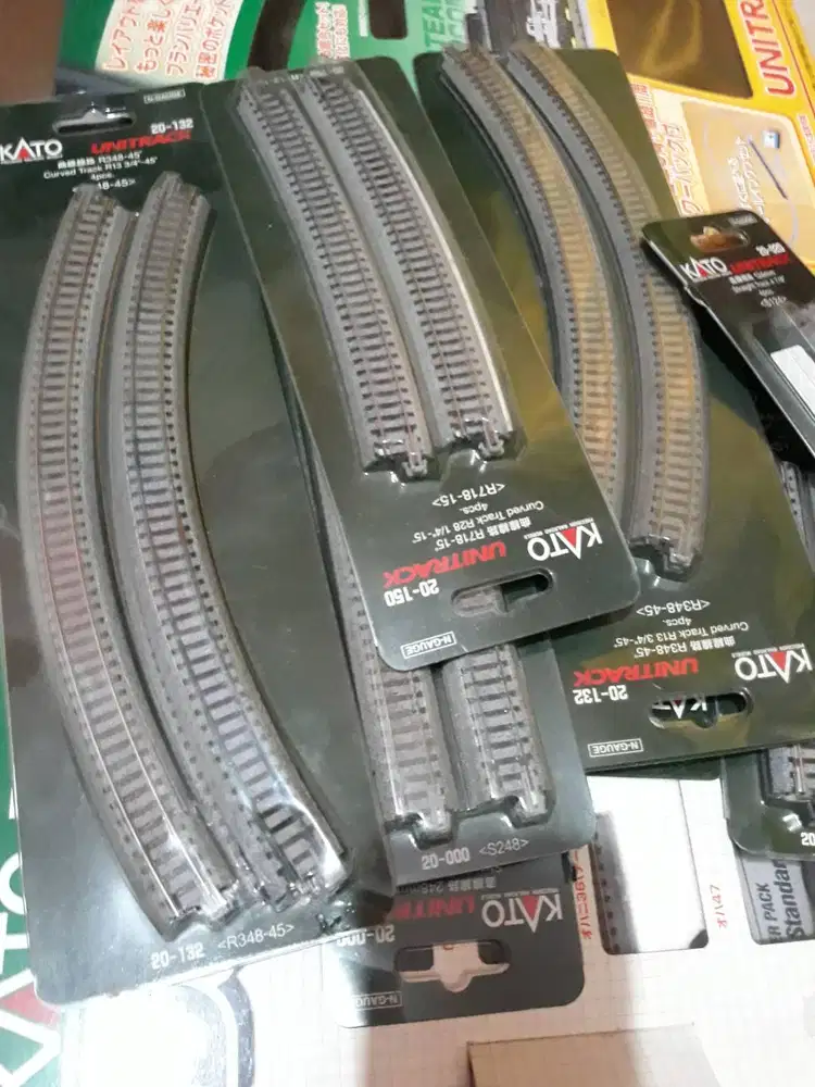 Stock terakhir kereta api kato n gauge