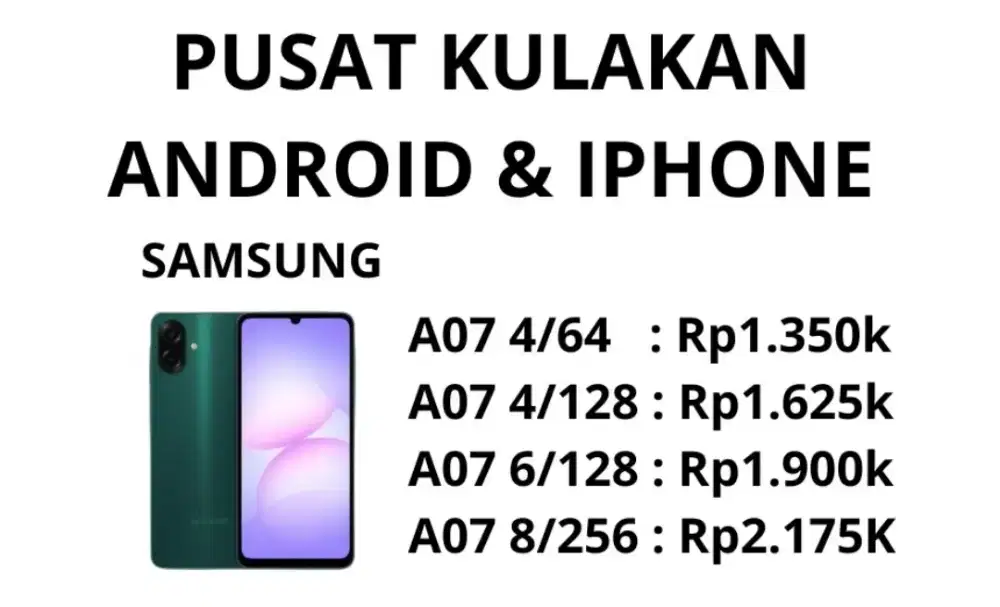 Samsung A07 8/256GB