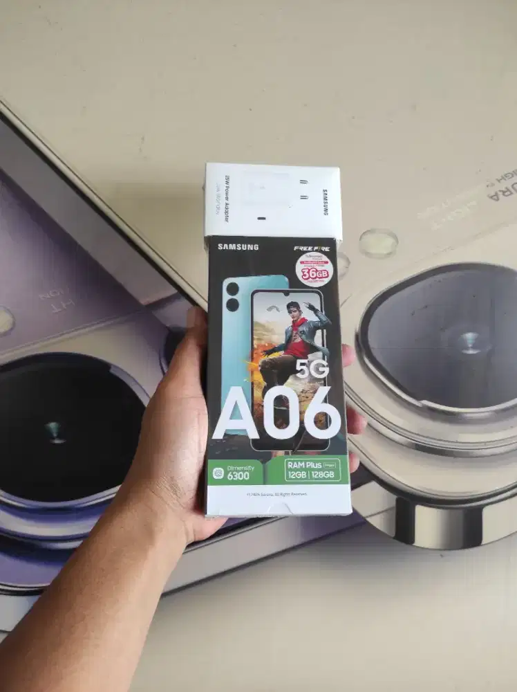 FAST RESPON WA Samsung Galaxy A06 5G 6/128 Garansi resmi 1thn