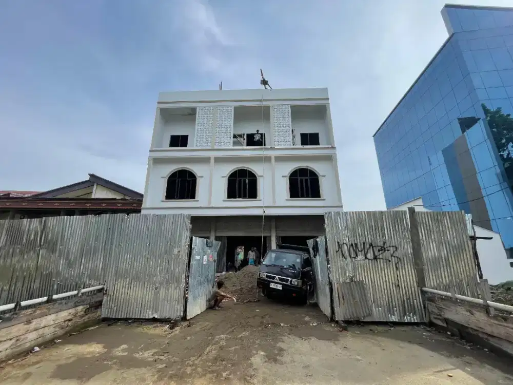 Dijual 3 unit Ruko
Jalan Angkatan 45 Palembang