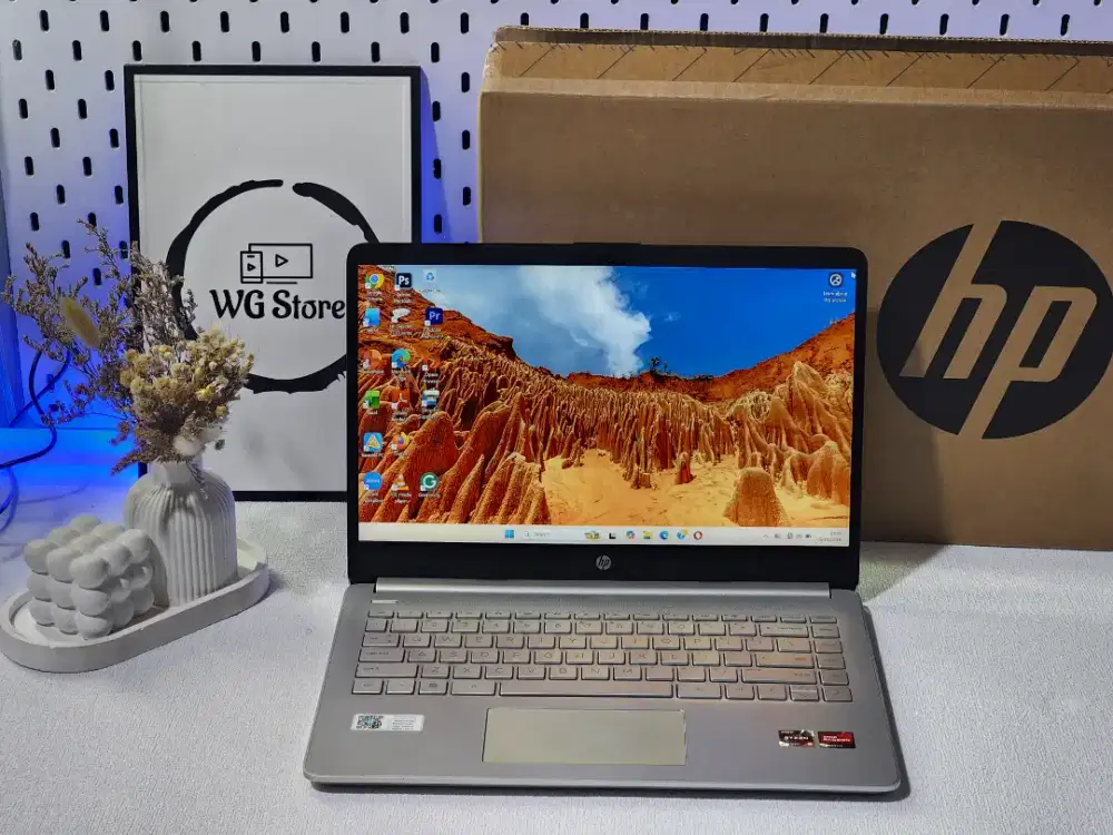 Laptop Hp 14s Amd Ryzen 5-5500U 8/512GB