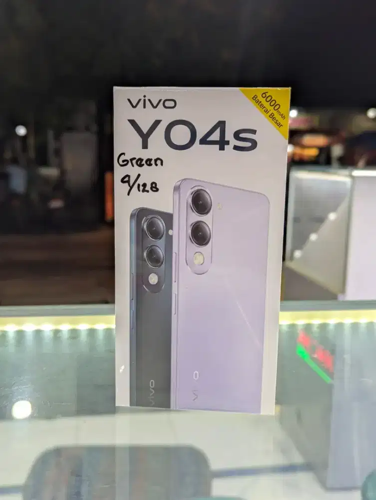Vivo Y04S 4/128 Baru Segell Bergaransi Resmi