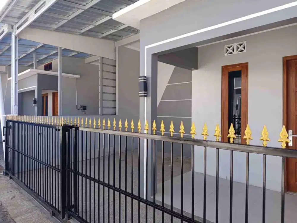 Dikontrakan rumah baru siap huni tipe 50/60, terjangkau, area Carikan, Sukoharjo kota, cluster perumahan ..