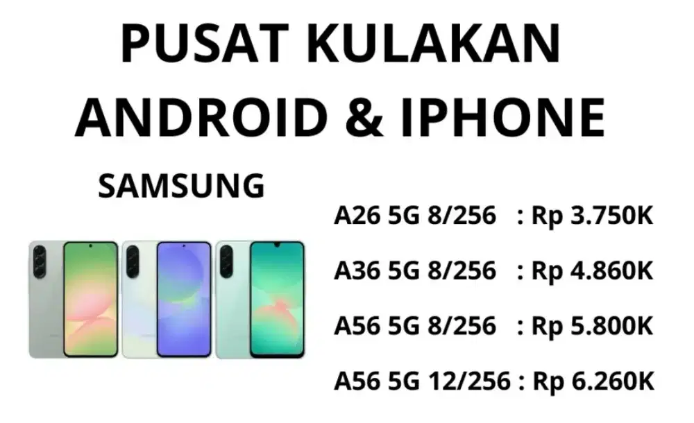 SAMSUNG A56 5G 8/256GB