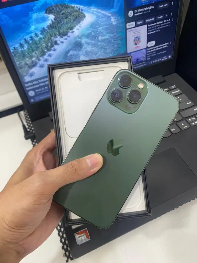 Iphone 13pro max 128 green ibox