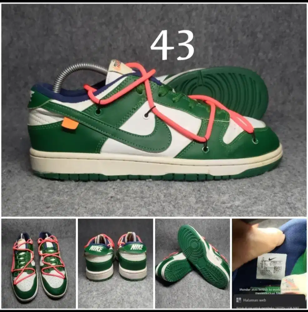 Sepatu (Sneakers, Casual, Running, Basket) Second Brand