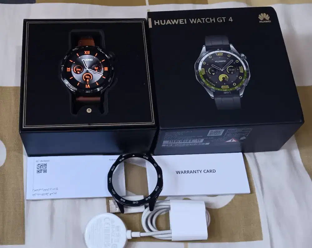 Huawei GT 4 Black 46 mm Fullset Mulus