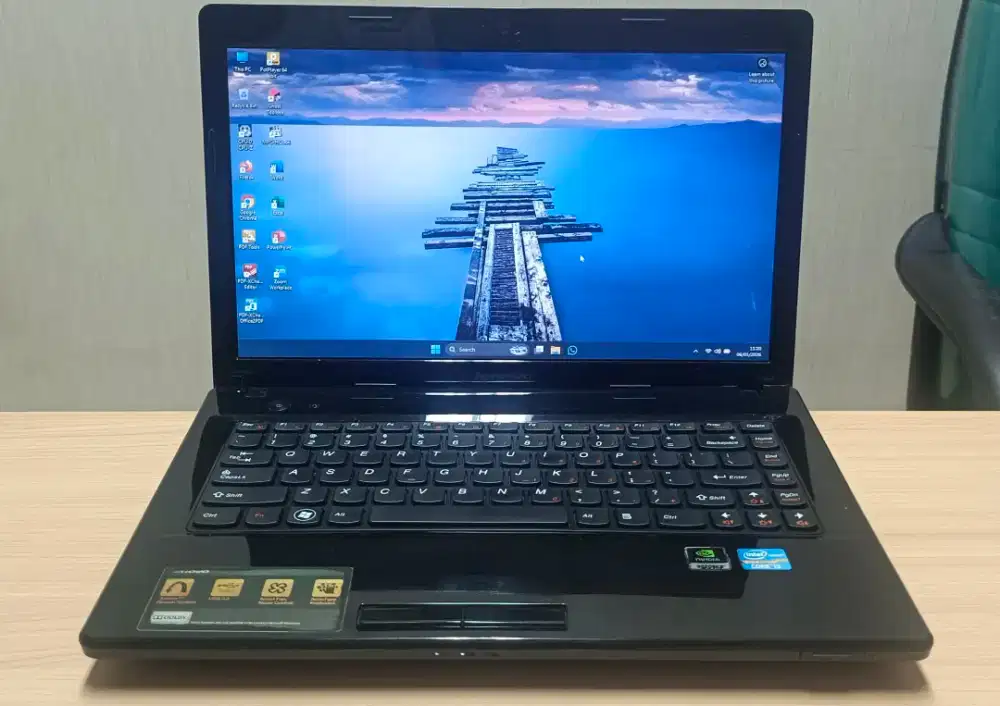 Lenovo G480 core i3 gen 3 ram 4gb hardisk 500gb dual VGA 1gb normal