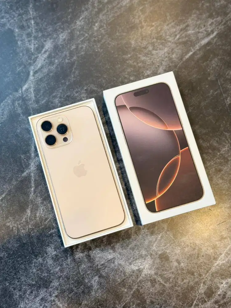 IPHONE 16 PRO MAX 256GB IBOX GARANSI ON JUNI