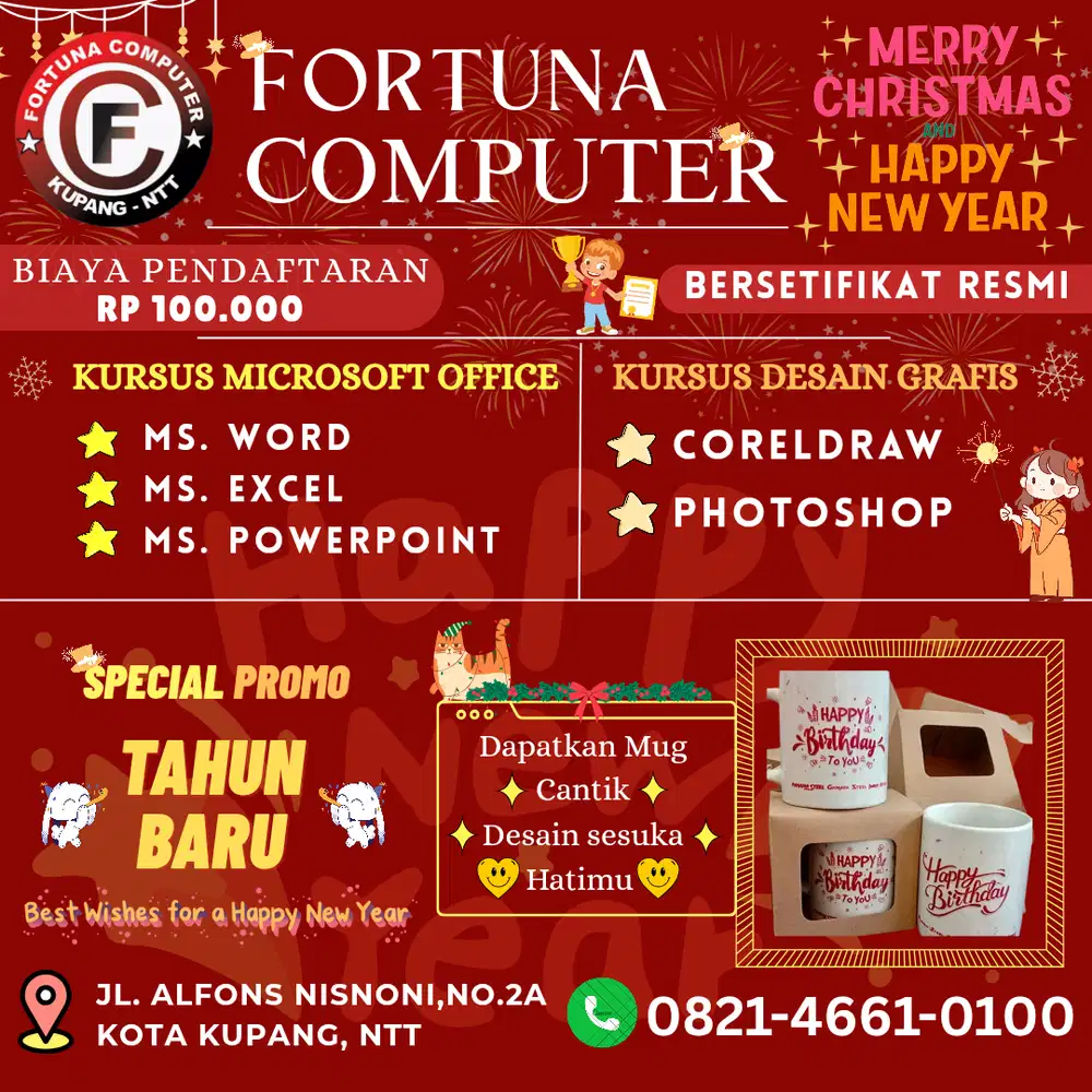 Kursus Komputer Bersertifikat Resmi