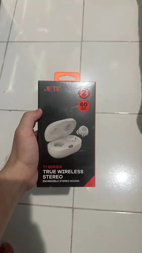 TWS JETE T1 E-POSTEL: 71069/SDPP1/2020 - White