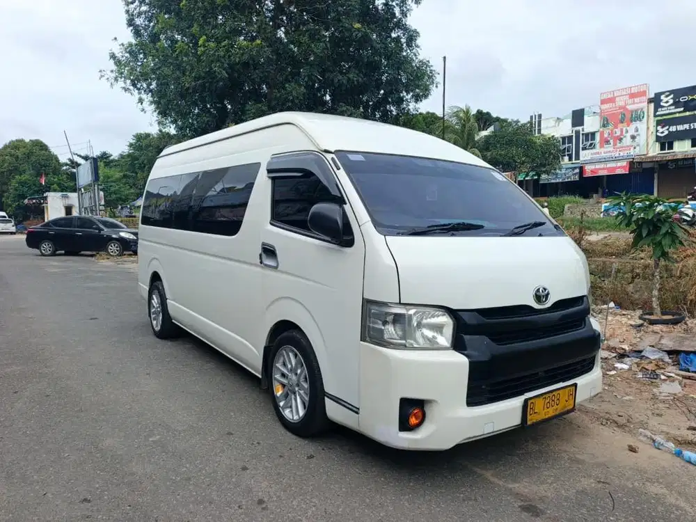Hiace Toyota 2015 Plat Nasional