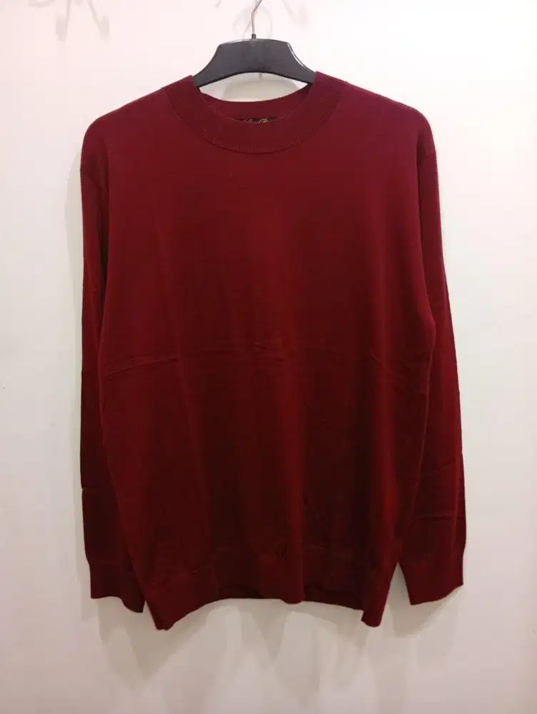 LORO PIANA KNITWEAR MAROON