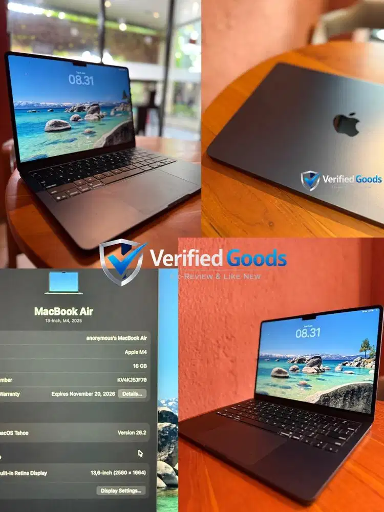 Macbook Air M4 Like New Fullset 16/256Gb