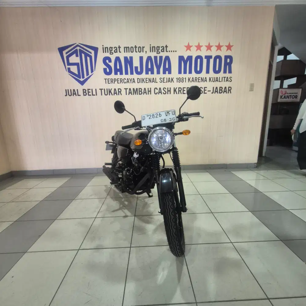 KM 1100 Kawasaki W175 SE Black Steel 2025, Wildan Sanjaya Motor Bdg