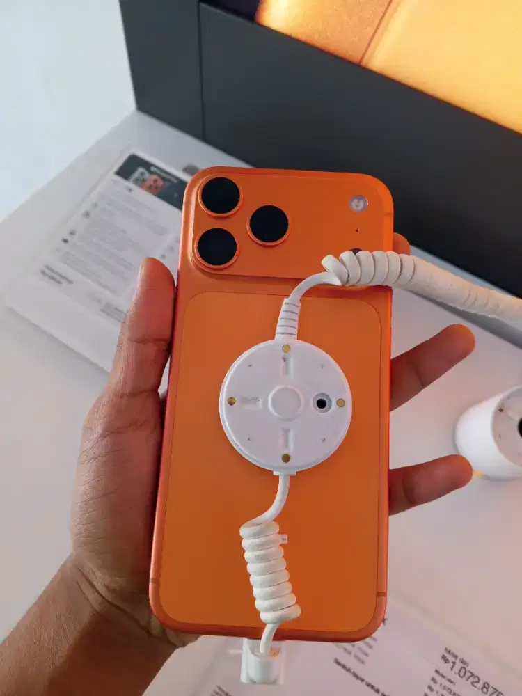 CASH/COD/ KREDIT IPHONE 17 PROMAX COSMIC ORANGE 256 GB GARANSI IBOX