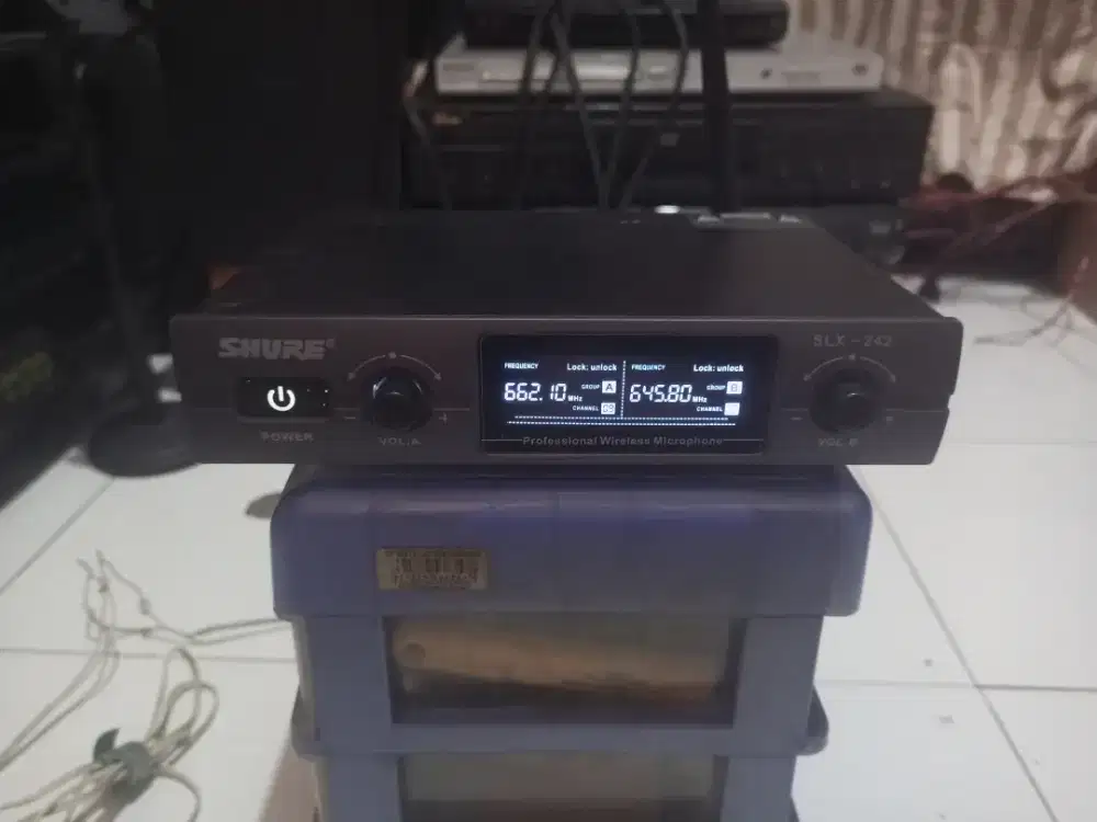 Receiver shure slx-242