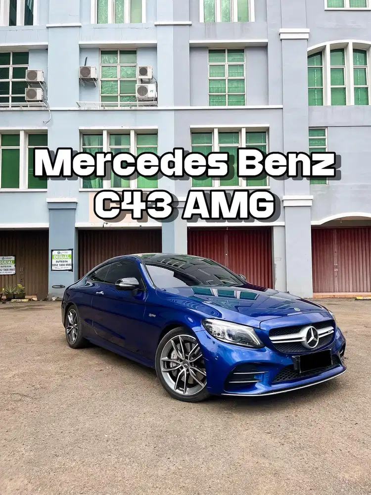 [Low Odo] Mercedes Benz C43 Coupe AMG 2019 Mint Condition nik 2018