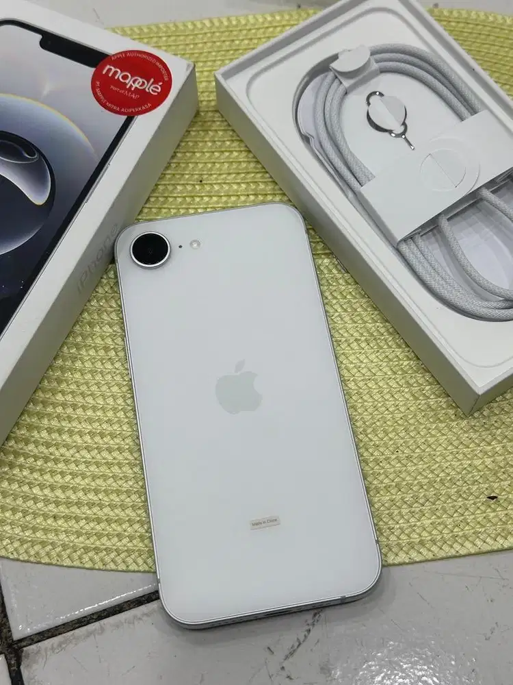 Iphone 16e 128gb ibox white fullset