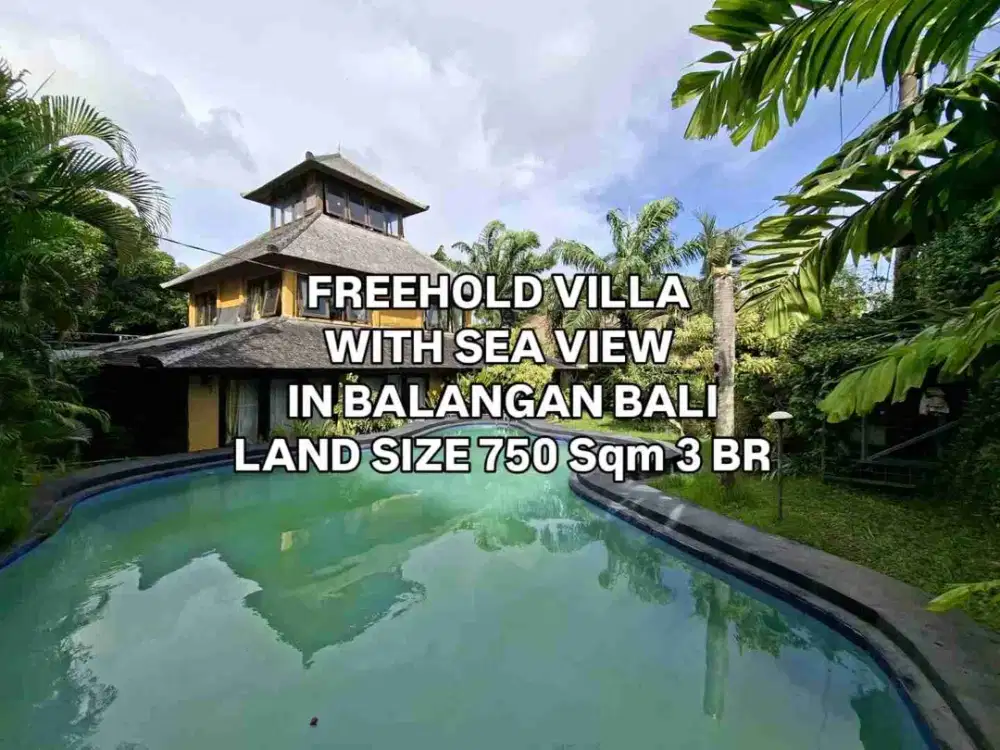 Villa dengan konsep Wood Style di Balangan Jimbaran Badung Bali