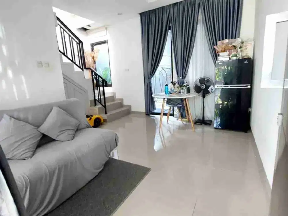 Disewakan Rumah 2 lantai di dalam Cluster di Jatiasih lengkap dengan Furnish