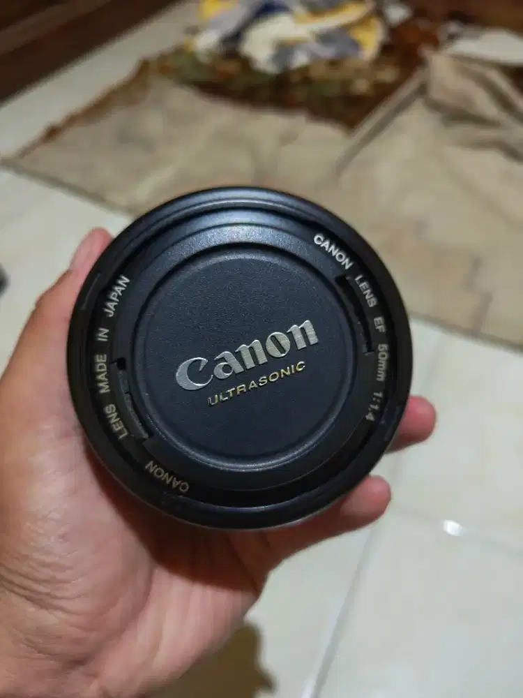 Lensa Canon ultrasonic ef 50mm f/1.4 usm