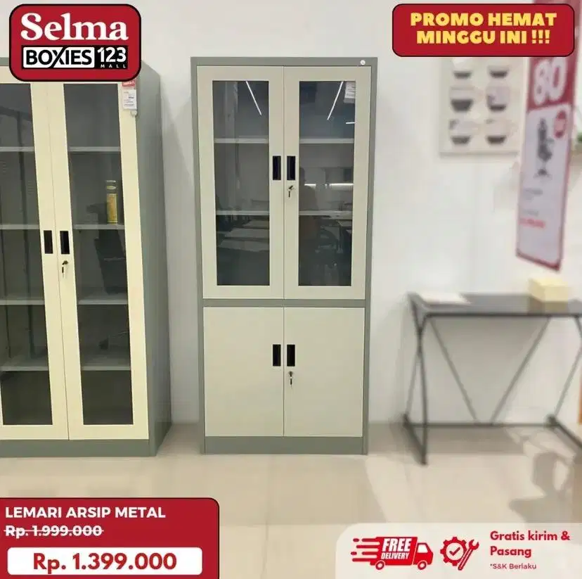 Lemari arsip besi promo selma