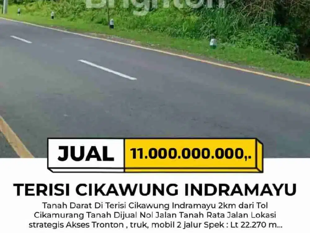 Tanah Murah DI TRISI Cikawung INDRAMAYU