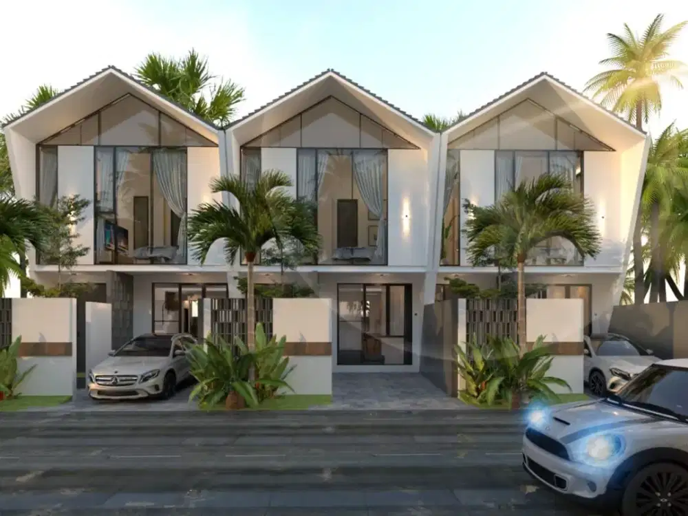 villa baru di Dalung, lokasi strategis, furnish, daerah berkembang pesat