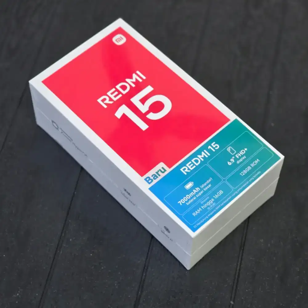 REDMI 15 8/128GB READY STOCK WARNA LENGKAP
