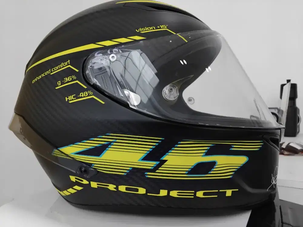 AGV PISTA GP PROJECT 46 2.0

Size: L euro fit(60-61 cm)
