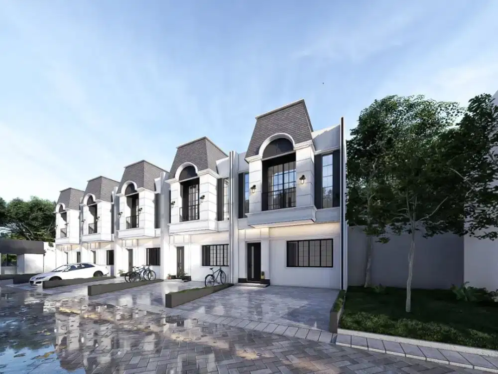 KPR DP 0%. Free Biaya2. Cluster Mewah 2 KM Exit Tol Cimanggis! Nempel Jalan Raya!