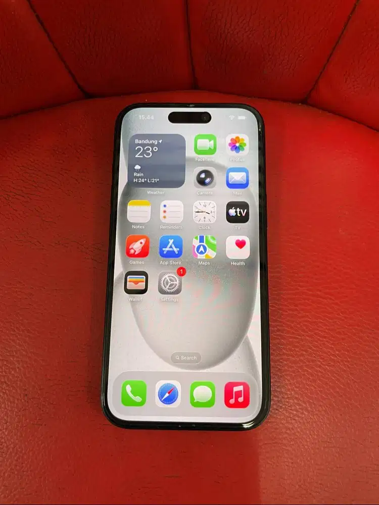 iPhone 15 128gb Black Garansi iBox PA/A Aktif Fullset