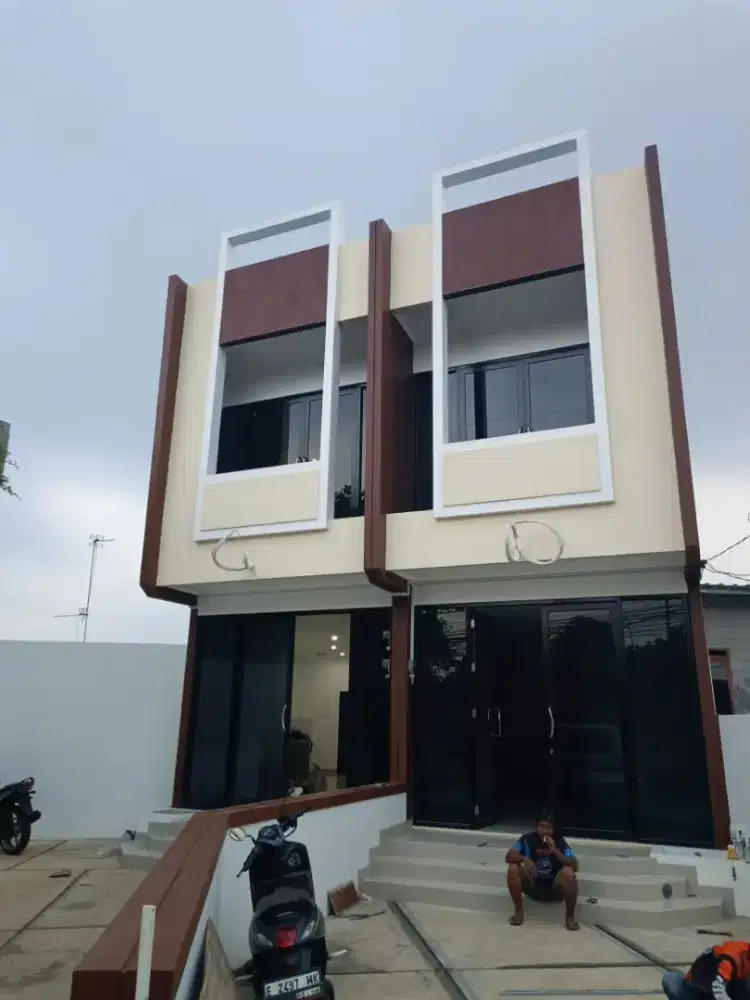 Ruko baru Kedung halang Bogor 2lantai SHM