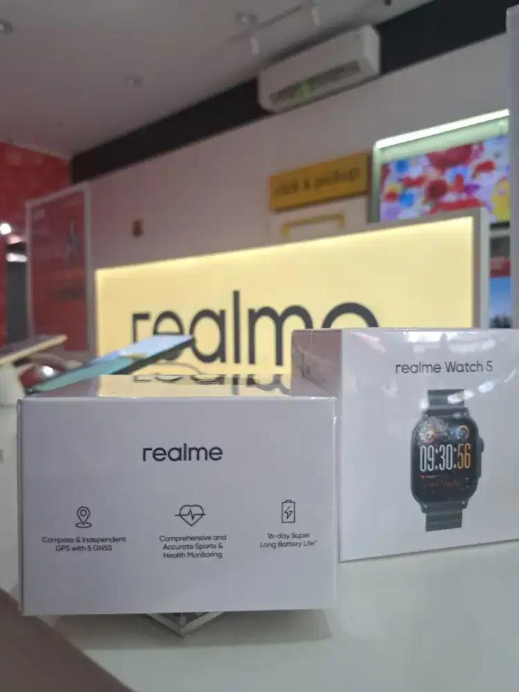 Realme watch 5 ( jam tangan pintar )