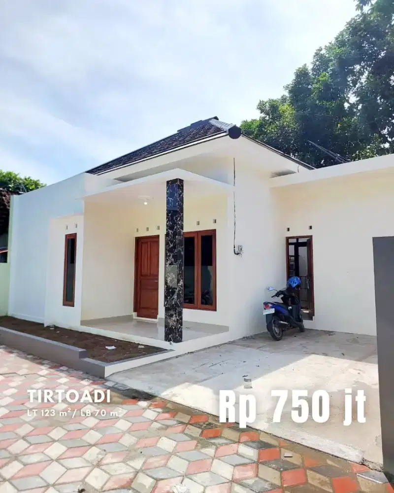Dijual Rumah Baru Modern Minimalis di Tirtoadi