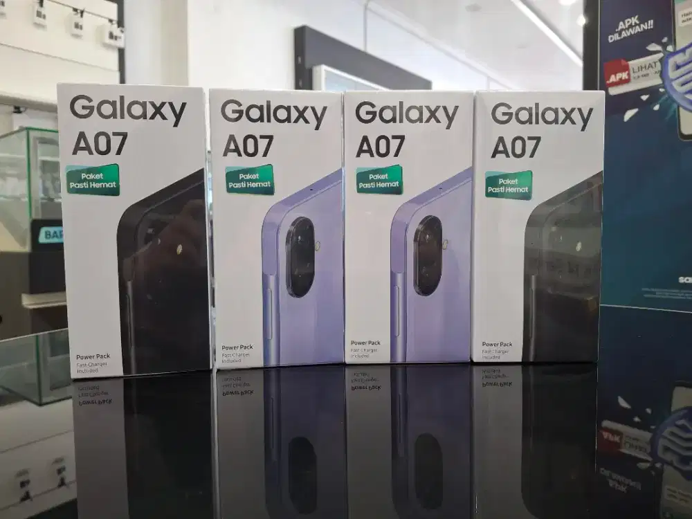 Samsung Galaxy A07 4/64 15w Garansi Resmi 1 tahun