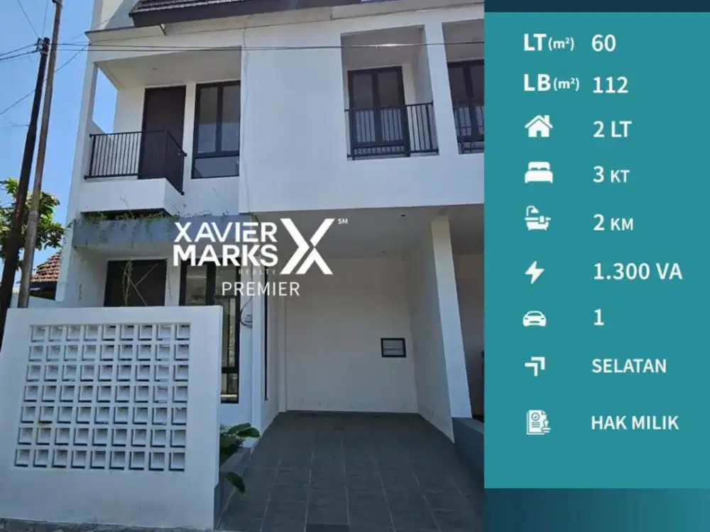 Rumah dekat Pusat Kota di Ikan Ikan Blimbing Malang Under 1M