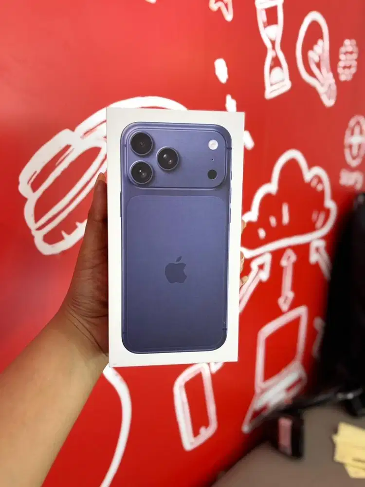 Ready stok iphone 17 promax 256GB Silver