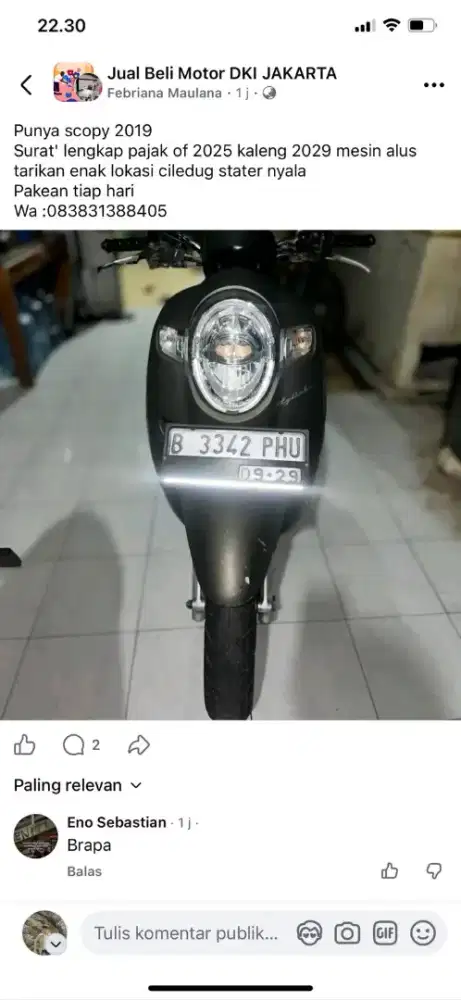 Scopy 2019 pajak 2025