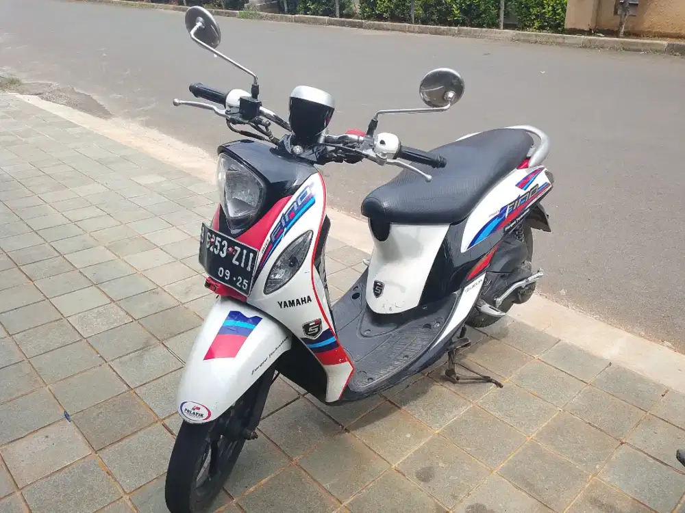 Yamaha Fino 2015, pajak telat 2022,plat 09-2025 fi