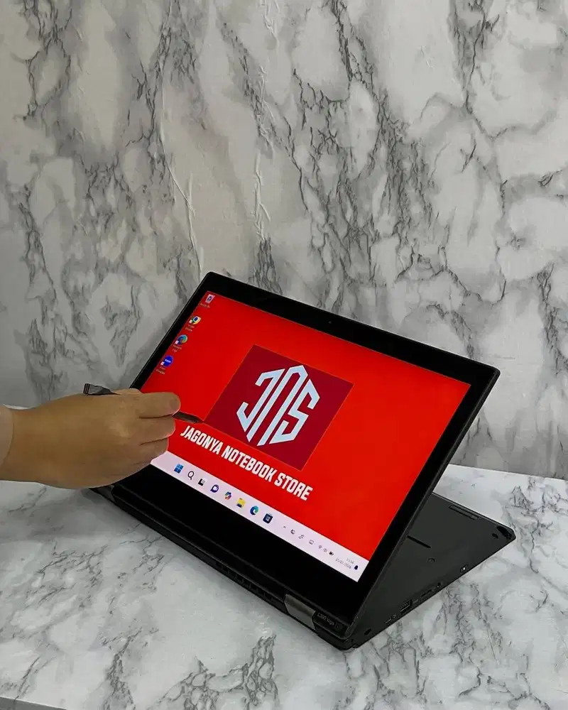 Lenovo ThinkPad L390 Yoga i5 8365U RAM 16GB SSD 256GB NVMe Layar 13.3