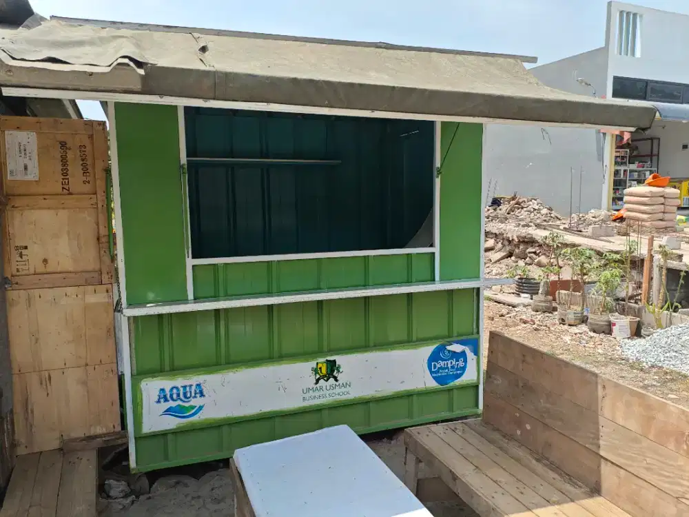 Dijual Kontainer untuk jualan 200x180x200