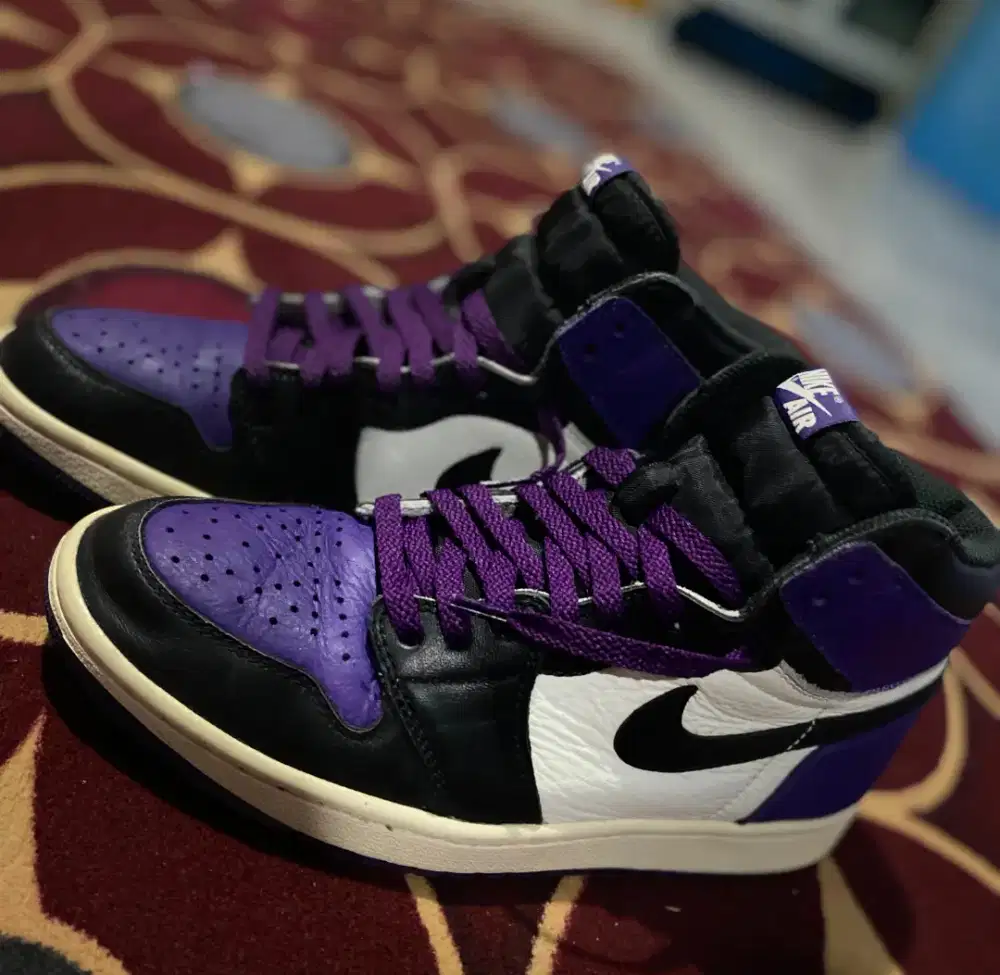 Sepatu air jordan ungu