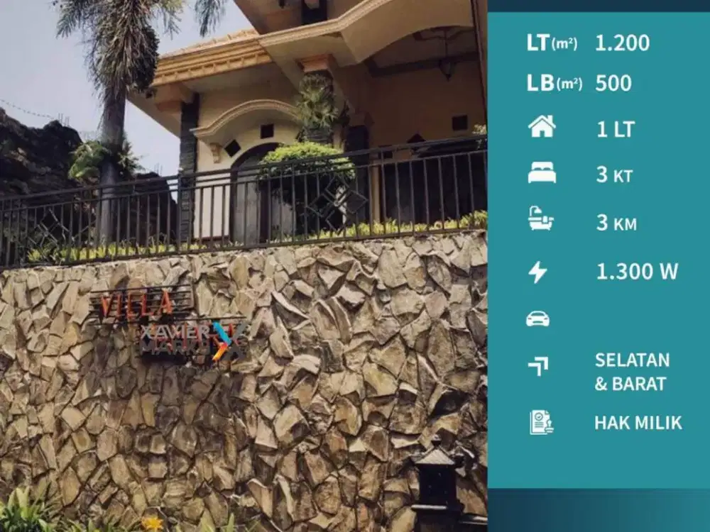 Rumah Villa Terawat View Alam di Bumiaji Kota Batu