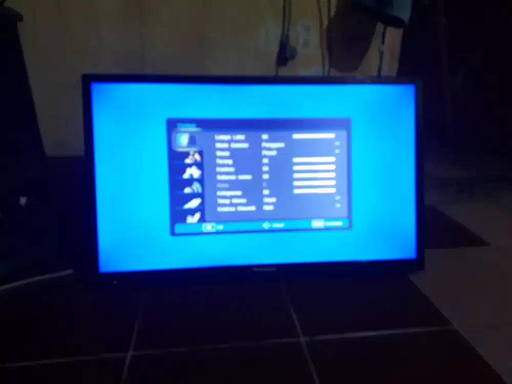 Tv led analog panasonic 32in