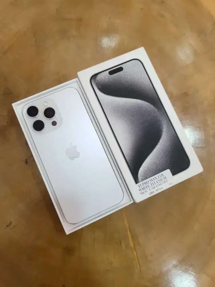 IPHONE 15 PROMAX 1TB/1000GB IBOX FULLSET