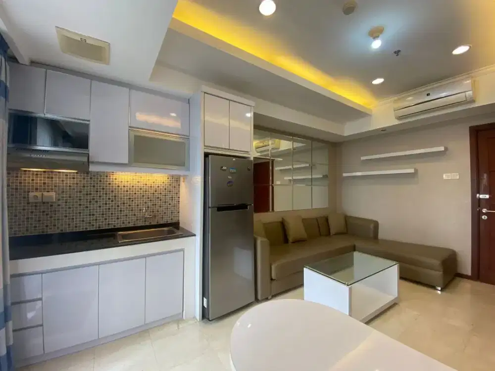 Sewa 2BR+ Royal Mediterania Garden Tanjung Duren Lokasi Strategis, Dekat Mall, Perkantoran, Trasnspotasi